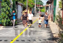 Alcaldía de Managua inauguró 4 cuadras de mejoramiento vial en Las Américas I Alcaldía de Managua inauguró 4 cuadras de mejoramiento vial en Las Américas I