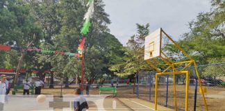 Foto: Rehabilitan parque en el sector de Ticomo, Managua / TN8