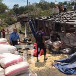 Foto: Fuerte accidente en la carretera Sébaco-Matagalpa / TN8