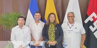 Foto: Representantes de municipalidades de Nicaragua sostienen encuentro con la alcaldía de Medellín / TN8