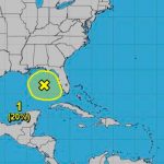 En el Golfo de México se formó una baja presión con probabilidades de ser ciclón