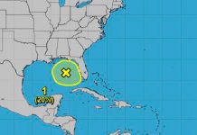 En el Golfo de México se formó una baja presión con probabilidades de ser ciclón En el Golfo de México se formó una baja presión con probabilidades de ser ciclón