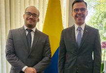 Nicaragua sostiene importante encuentro con la embajada de Colombia