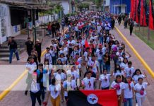 Foto: Niquinohomo honra legado del General Sandino / TN8