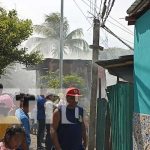 Foto: Incendio en una vivienda de Monimbó, Masaya / TN8