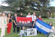 Con música revolucionaria se celebró el Día de la Dignidad Nacional en Suiza