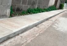 Inauguran proyecto de construcción de andenes en Dolores