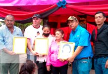 Rinden homenaje a héroes y mártires que ofrendaron sus vidas por Nicaragua