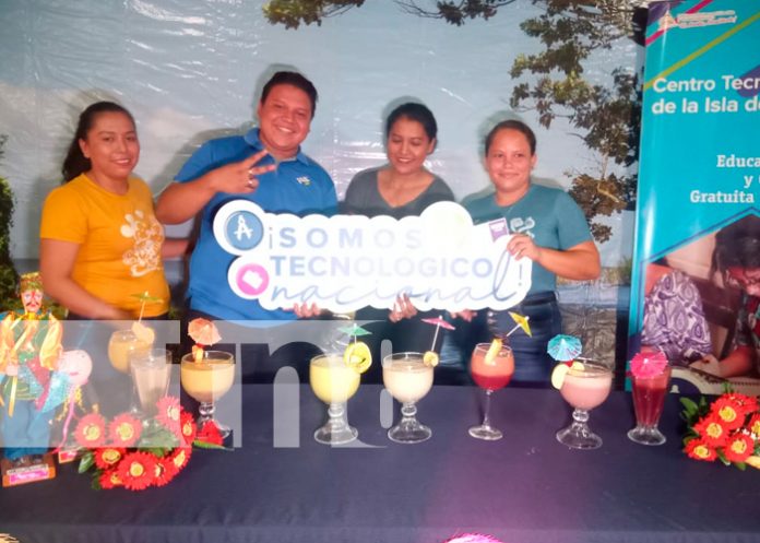 INATEC e INTUR imparte curso sobre elaboración de batidos en Ometepe