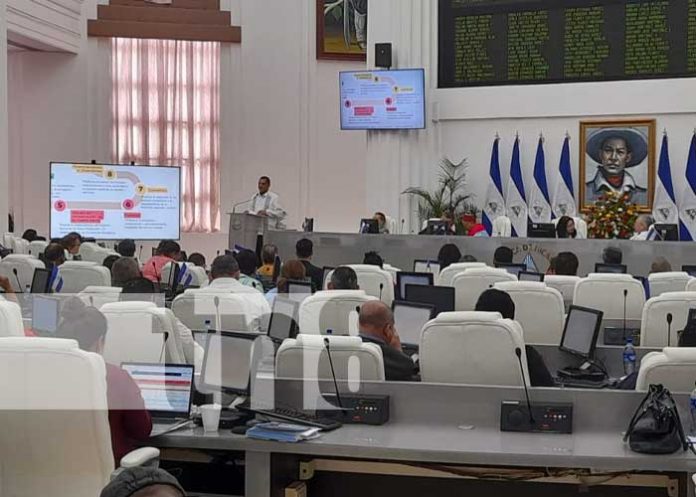 plen-2 Foto: Asamblea Nacional conoce del Plan de Producción, Consumo y Comercio de Nicaragua / TN8