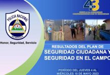Foto: Policía Nacional detalla resultados del Plan de Seguridad Ciudadana y Seguridad en el Campo /Cortesía