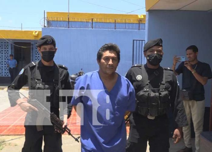 Foto: Una de las personas con proceso por asesinato de señora en Cárdenas, Rivas / TN8