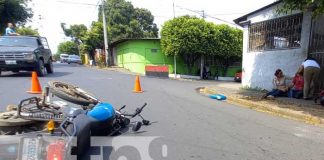 Foto: Accidente de tránsito en San Judas, Managua / TN8