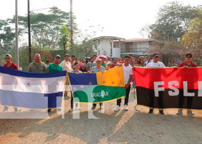 Festividades en el mes de la fertilidad, la dignidad y el palo de mayo en Siuna