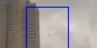 ¡Furia de la naturaleza! Sofá salió volando en medio de una tormenta en Turquía