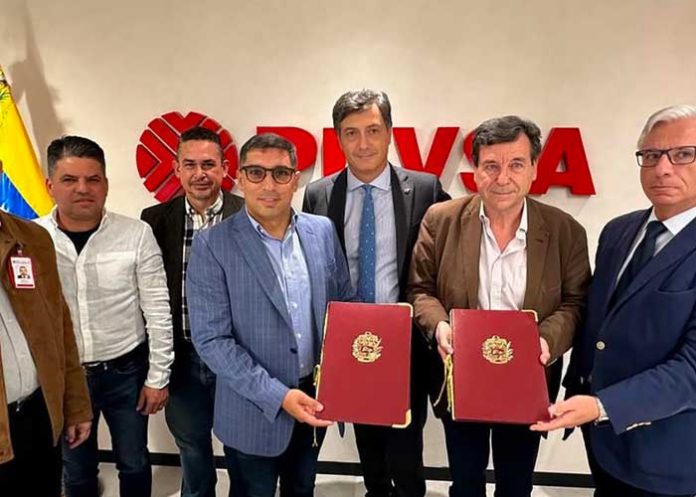 Venezuela firma acuerdo con ENI y Repsol para exportar gas natural