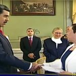 Foto: Daysi Torres entrega cartas credenciales al Presidente de Venezuela, Nicolás Maduro