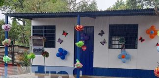 Foto: Familia de Managua recibe vivienda digna en el barrio Israel Galeano / TN8
