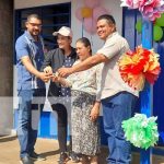 Familia afectada por incendio en Laureles Sur, Managua, con nueva vivienda Foto: Entregan vivienda a familia del barrio Laureles Sur, Managua / TN8