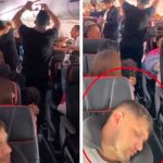 VIDEO: Sin miedo al éxito le pide matrimonio en pleno vuelo Romántica pedida de mano en vuelo se hace viral