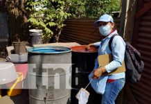 Lucha anti epidémica contra el zancudo no se detiene en Managua Foto: Fumigación y abatización en barrios de Managua / TN8