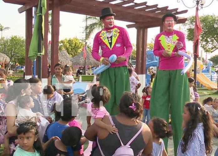 Inicia en grande el mes de la niñez en el Puerto Salvador Allende, Managua