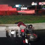 Perece tras estrellarse en la rotonda Rubén Darío, Metrocentro Managua