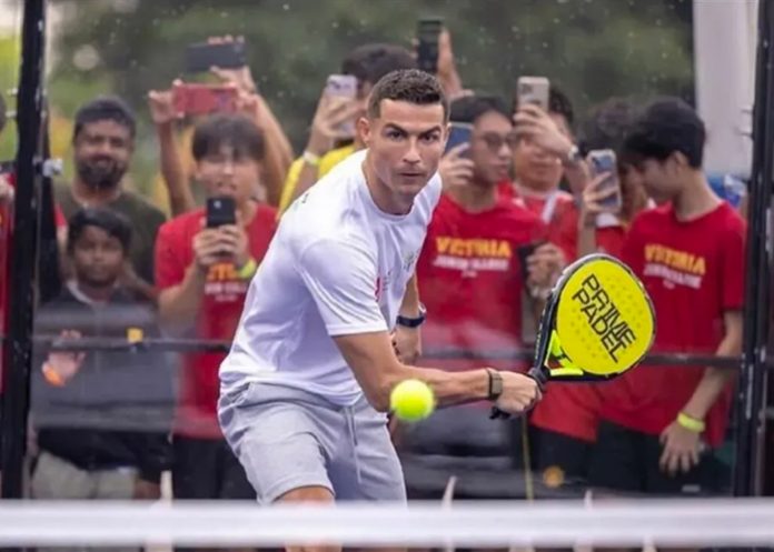 Foto: ¿No más fútbol? Cristiano Ronaldo mostró su talento en otro deporte / Cortesía