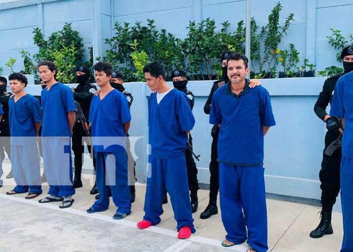 Policía de Nicaragua pone tras las rejas a sujetos en Masaya y Madriz