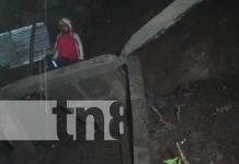 Colapsa muro perimetral y afecta parcialmente una vivienda en Matagalpa Colapsa muro perimetral y afecta parcialmente una vivienda en Matagalpa