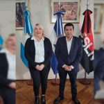 Contra agresiones imperialistas en Argentina Diputada Rosana Bertone visitó la Embajada de Nicaragua en Buenos Aires