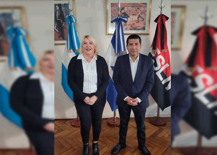 1 Diputada Rosana Bertone visitó la Embajada de Nicaragua en Buenos Aires