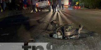 Foto: Brutal choque frontal entre dos vehículos dejó cuantiosos daños materiales en Juigalpa / TN8