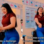 Viral: Maestra exhibe lo que hace fines de semana frente al pizarrón Viral: Maestra exhibe lo que hace fines de semana frente al pizarrón