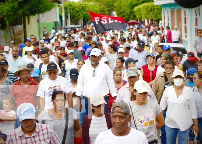 Foto: Rivas, Matagalpa y Jinotega realizan caminata por la paz del pueblo de Nicaragua / TN8