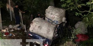 Foto: Milagrosa supervivencia: Conductor ileso en precipicio de carretera a Masaya / TN8