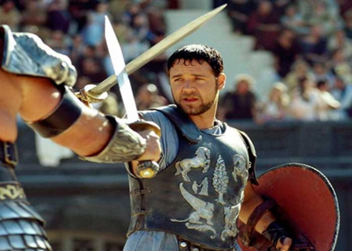 Chicharroneados iban a quedar seis personas en una escena Gladiador 2