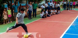 Inauguran primera etapa del Parque La Abejita en Masaya
