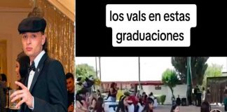 ¡Peso Pluma hasta en las graduaciones! De locura, jóvenes bailan vals