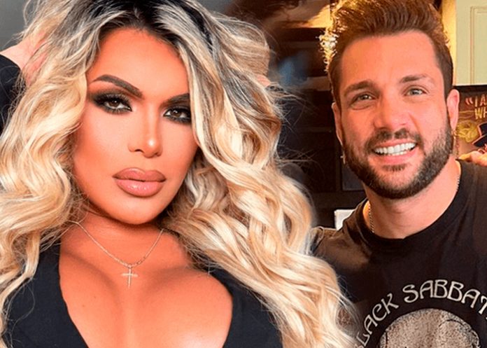 Nicola Porcella y Wendy Guevara se dan un piquito en 