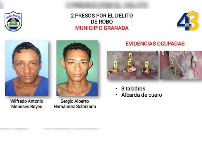 Policía pone tras las rejas a homicida y supuestos delincuentes en Nicaragua