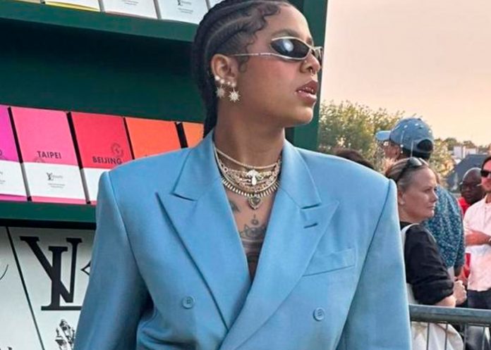 Tokischa asistió al show de colección de Pharell y Louis Vuitton