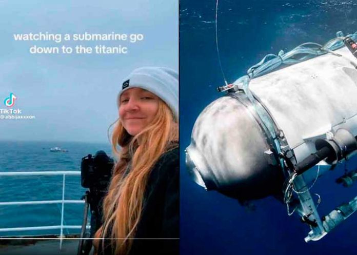 Fotógrafa capto los últimos momentos del submarino Titán, mira el video