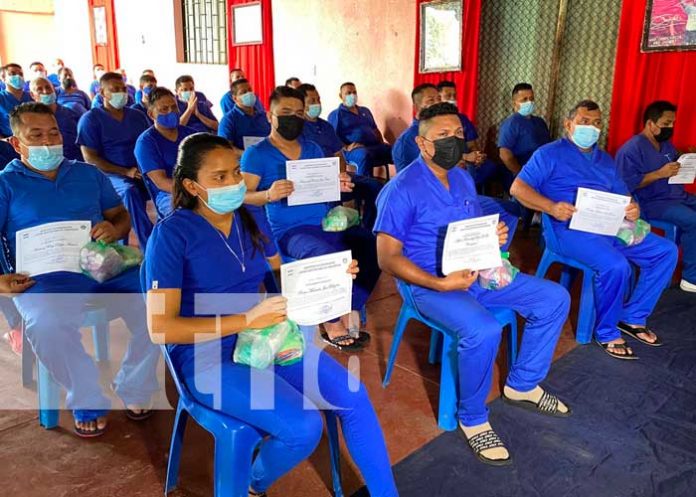1 Presos de Chinandega reciben estímulos por su buena conducta