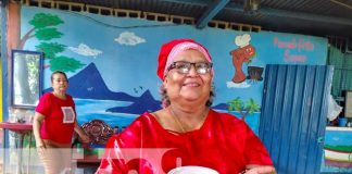 Pescados fritos del lago de Managua que cocina doña Norma en Mateare