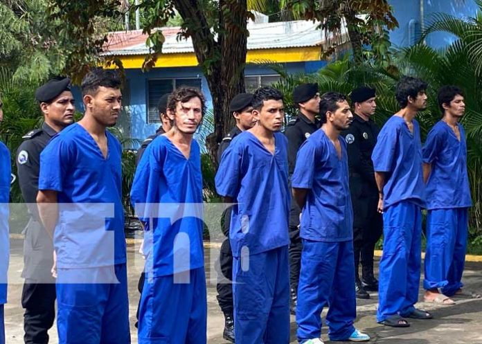 Policía pone tras las rejas a más sujetos en Chinandega, Masaya y Matagalpa