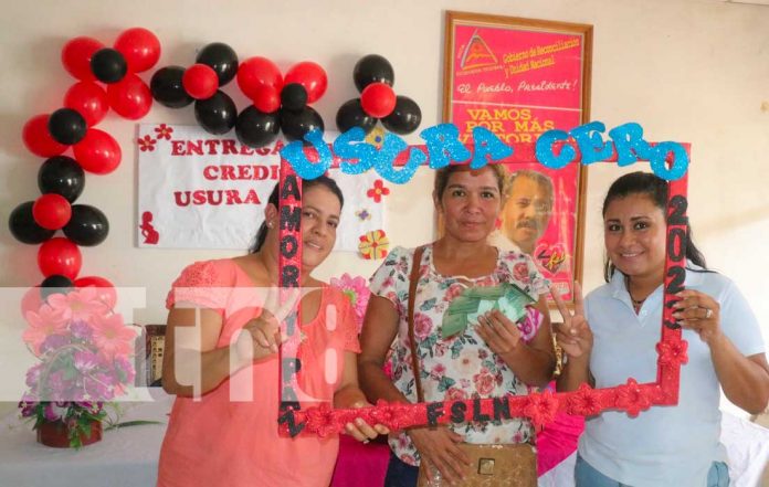 1 Usura Cero: Entrega más de 400 mil córdobas a mujeres de Siuna