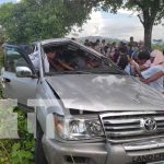Accidente deja dos lesionados en la Comunidad El Sombrero en Rosita Accidente deja dos lesionados en la Comunidad El Sombrero en Rosita