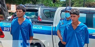 Policía Nacional captura a sujetos que mataron a un hombre en Managua