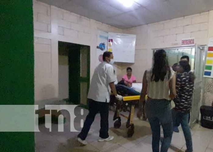 Foto: ¡Se lo pasó llevando! Accidente deja dos lesionados en Nandaime / TN8